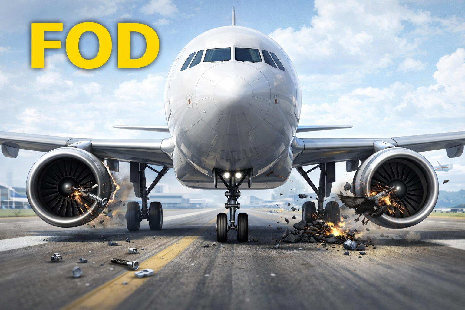 飛安小教室｜外來物侵入（FOD）是什麼？