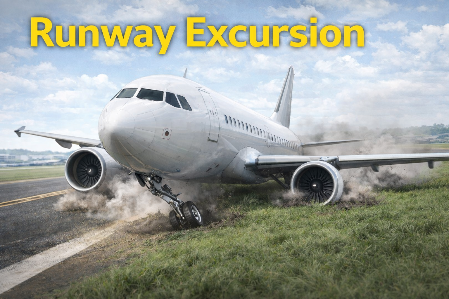 飛安小教室｜衝出/偏出跑道(Runway Excursion)