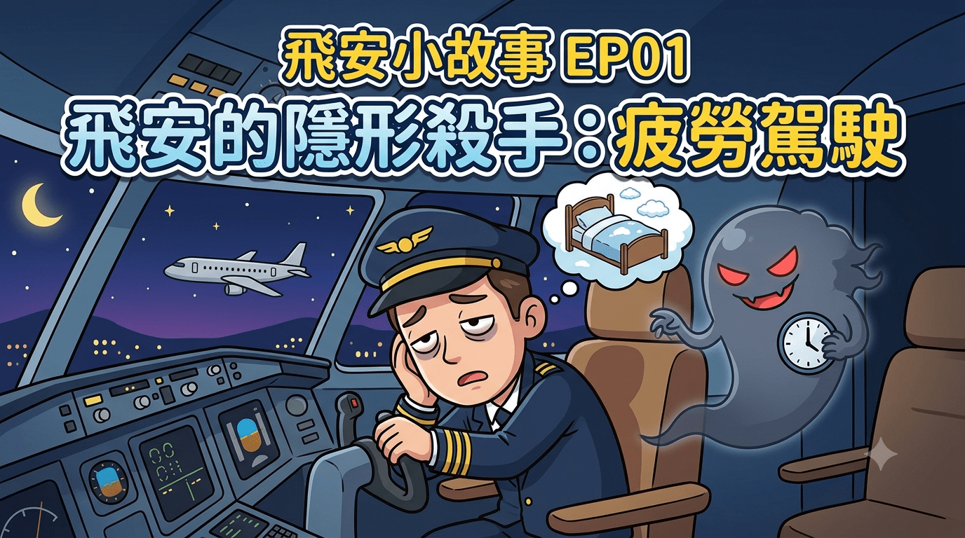 飛安小故事EP01 | 飛安的隱形殺手：疲勞駕駛