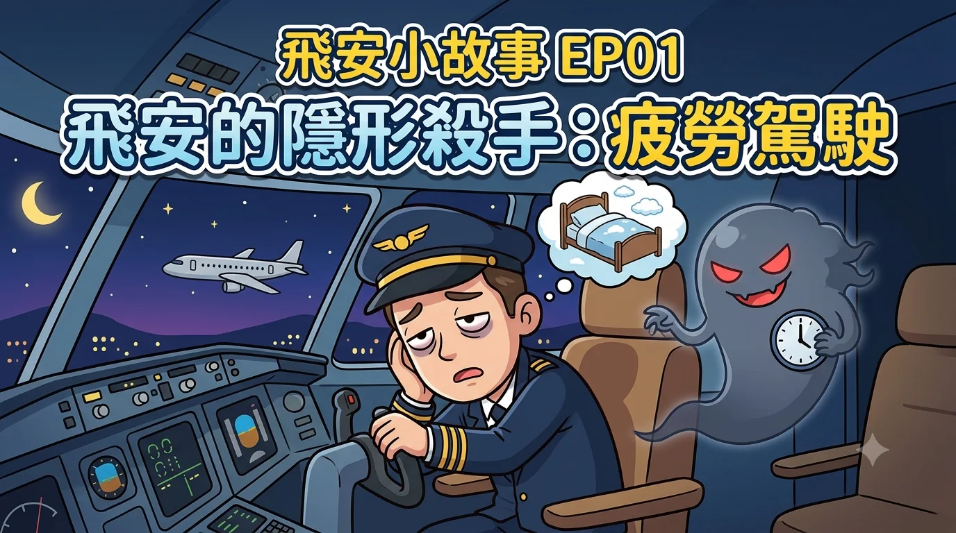 飛安小故事EP01 | 飛安的隱形殺手：疲勞駕駛