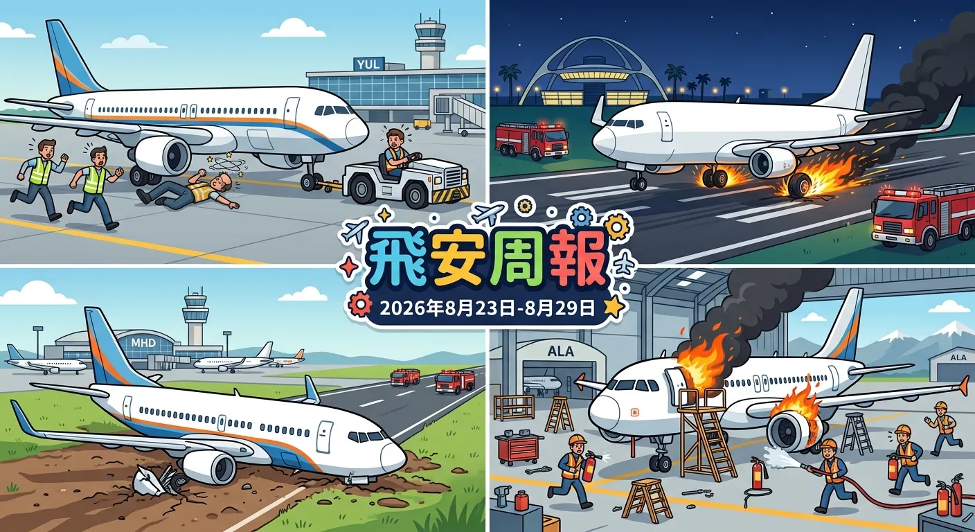 飛安週報 2026/08/23~08/29