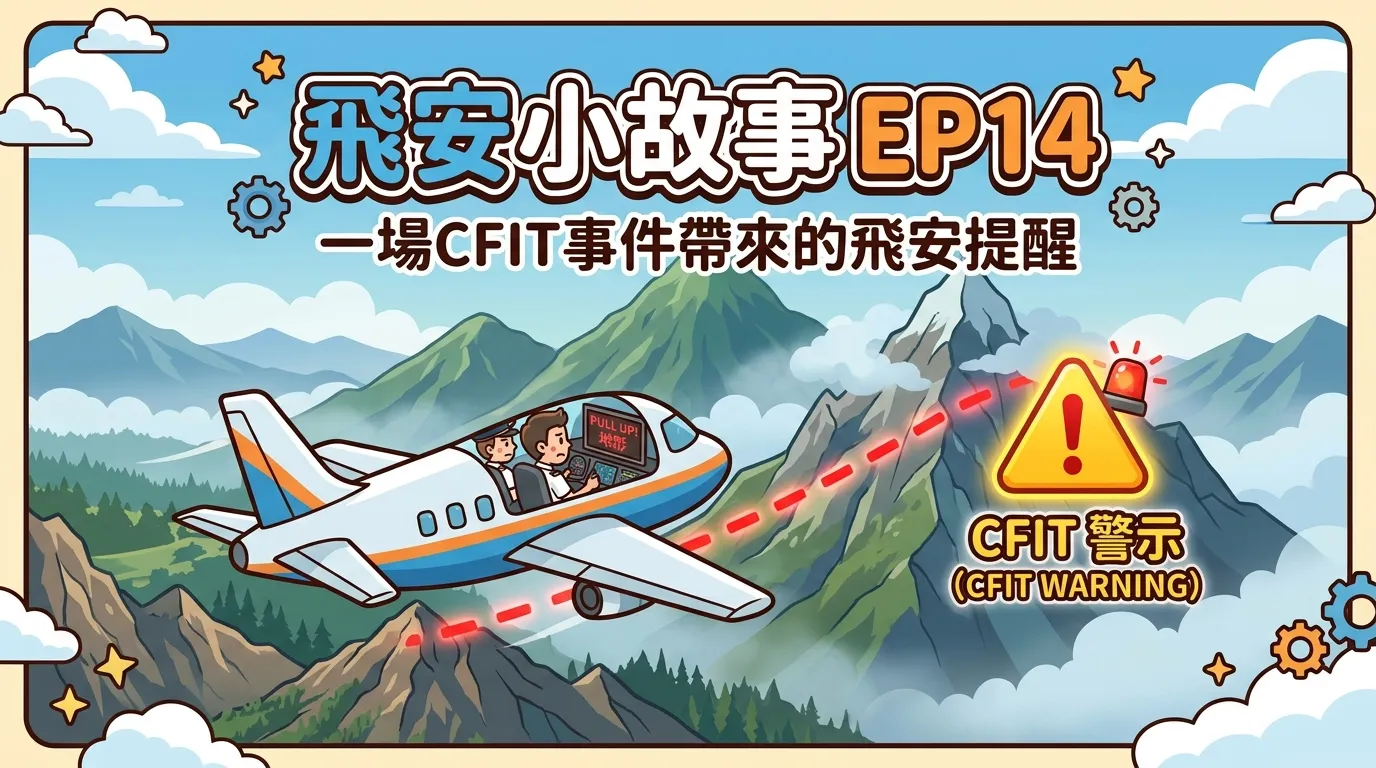 飛安小故事EP14 | 一場CFIT事件帶來的飛安提醒